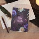 Dark Botanical Love Spells Double-Sided Journal | Halloween Inspired Notebook | 160 Lined Pages Pretty Bound Journals - Giftable Notebooks in 12+ Styles | Double-Sided Journal