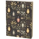 Beetles and Florals Journal | Double-Sided Notebook | 160 Lined Pages Pretty Bound Journals - Giftable Notebooks in 12+ Styles | Double-Sided Journal