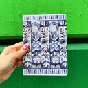 Blue and White Florals Journal | Double-Sided Notebook | 160 Lined Pages Pretty Bound Journals - Giftable Notebooks in 12+ Styles | Double-Sided Journal