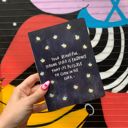 It's Possible To Glow In The Dark Journal | Celestial with Firefly Designs Journal Pretty Bound Journals - Giftable Notebooks in 12+ Styles | Double-Sided Journal