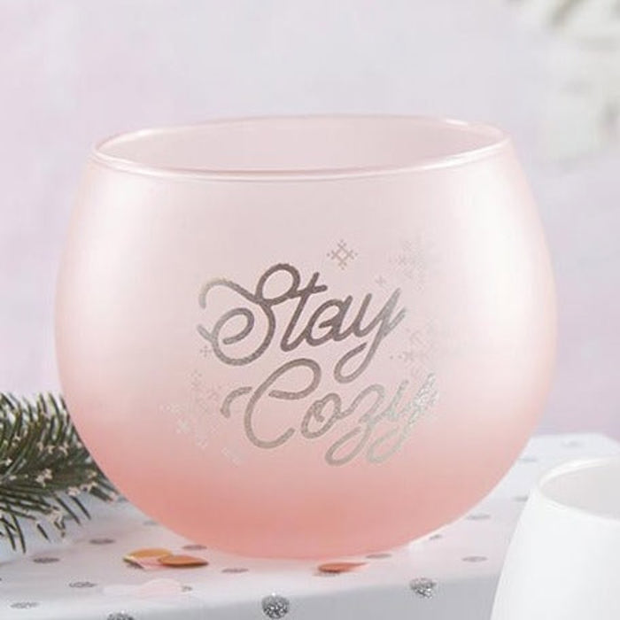 Cute Round Wine Glasses in 11 Styles - Feast Mode, Feelin Frosty, Grateful - Christmas, Winter, Holiday Themes