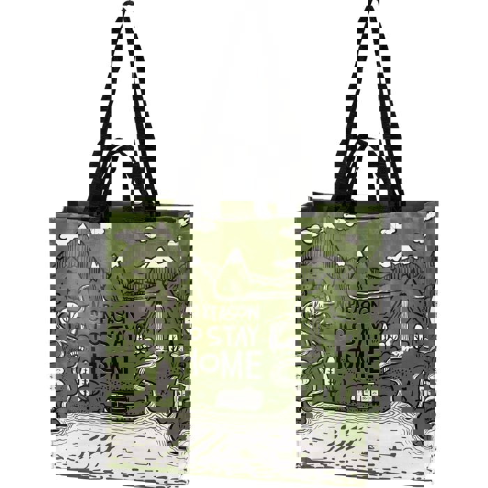 Large Market Shopper Totes with Cute Designs and Sayings | Daily Shopping Storage Bag