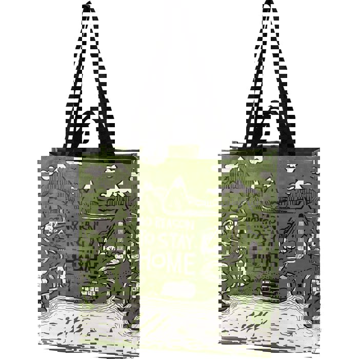 Large Market Shopper Totes with Cute Designs and Sayings | Daily Shopping Storage Bag