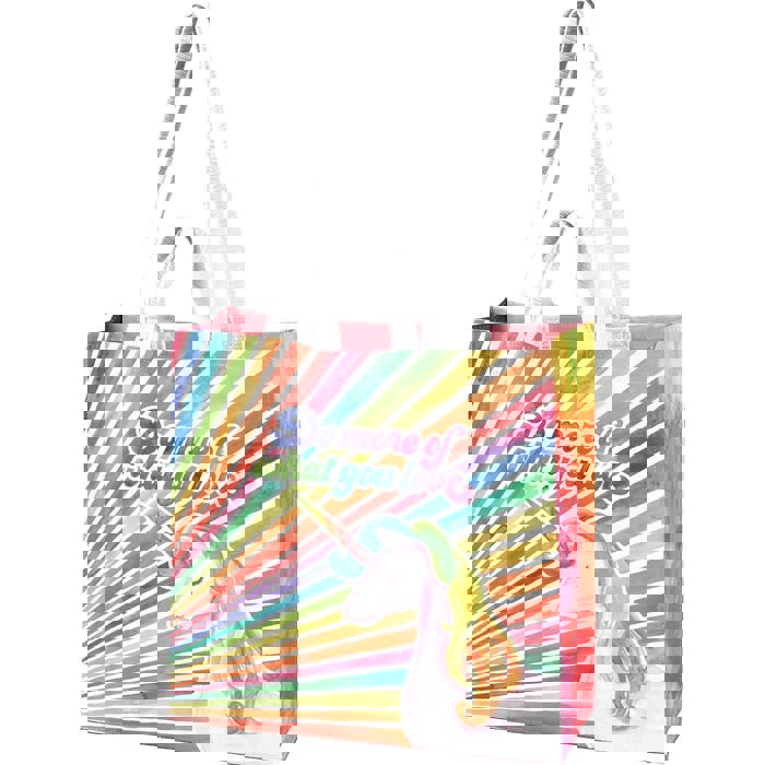 Large Market Shopper Totes with Cute Designs and Sayings | Daily Shopping Storage Bag