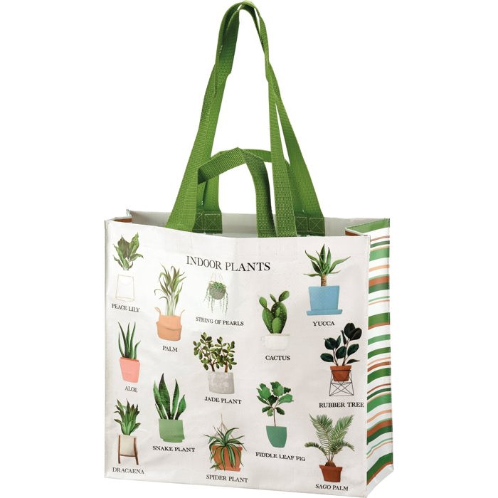 Large Market Shopper Totes with Cute Designs and Sayings | Daily Shopping Storage Bag