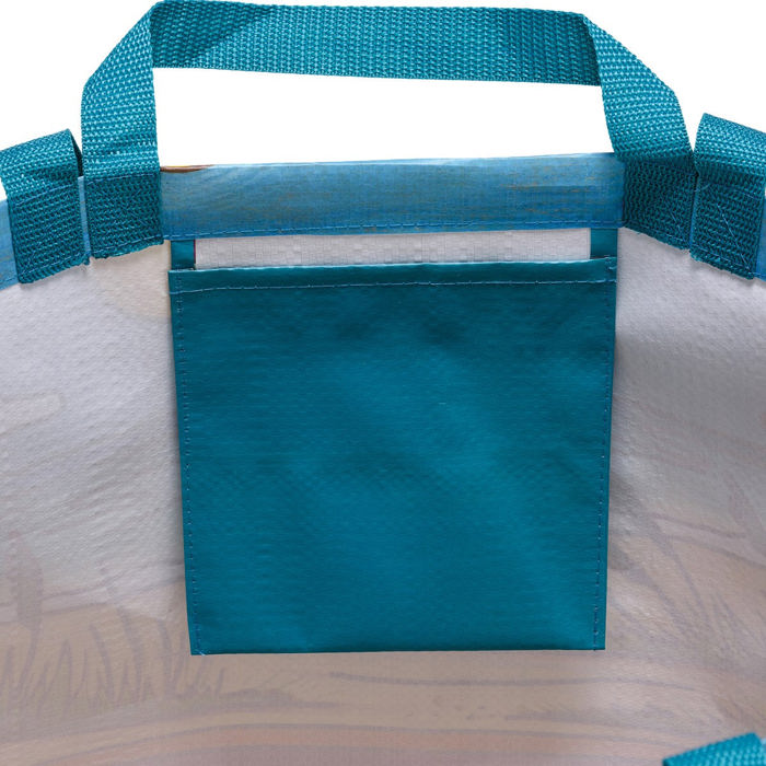 Large Market Shopper Totes with Cute Designs and Sayings | Daily Shopping Storage Bag