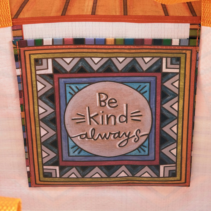 Large Market Shopper Totes with Cute Designs and Sayings | Daily Shopping Storage Bag