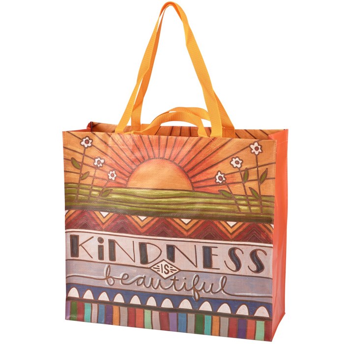 Large Market Shopper Totes with Cute Designs and Sayings | Daily Shopping Storage Bag