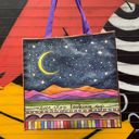 Never Stop Looking Up Market Tote | Shopping Grocery Bag | 15.50" x 15.25" x 6" Large Market Shopper Totes with Cute Designs and Sayings | Daily Shopping Storage Bag