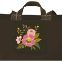 Live Your Best Life Floral Camo Market Tote Bag | Daily Shopping Storage Bag |  15.50" x 15.25" x 6" Large Market Shopper Totes with Cute Designs and Sayings | Daily Shopping Storage Bag