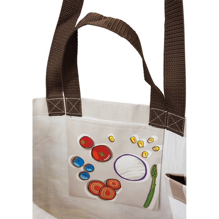 Large Market Shopper Totes with Cute Designs and Sayings | Daily Shopping Storage Bag