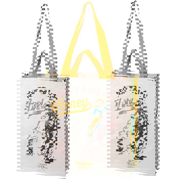 Large Market Shopper Totes with Cute Designs and Sayings | Daily Shopping Storage Bag