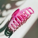 Velvet Claws Hair Clip | The Lobster in Berries & Cream Swirl | Claw Clip Hair Accessories Strong Hair Claw for Long Hair in 7 Colors  | Claw Clip Hair Accessories