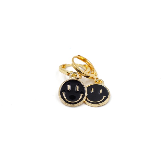 Happy Face Earrings and Necklaces | Retro 80's | Fun Gift for Her Fashion Jewelry y2K 90s Gen Z 