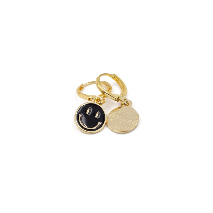 Happy Face Earrings and Necklaces | Retro 80's | Fun Gift for Her Fashion Jewelry y2K 90s Gen Z 