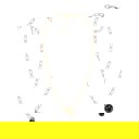 Retro '80s-'90s Dual Happy Face Charm Necklace in Black | Gift for Her Fashion Jewelry Happy Face Earrings and Necklaces | Retro 80's | Fun Gift for Her Fashion Jewelry y2K 90s Gen Z 