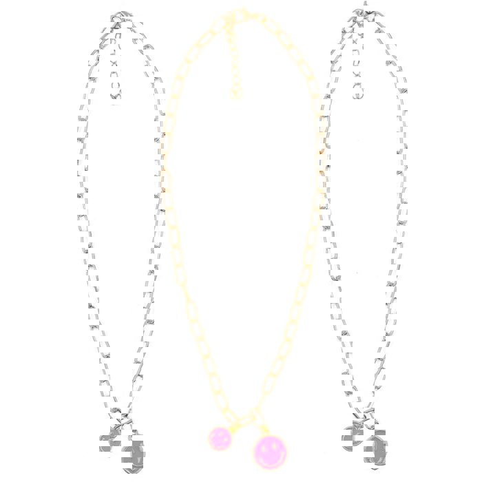 Happy Face Earrings and Necklaces | Retro 80's | Fun Gift for Her Fashion Jewelry y2K 90s Gen Z 