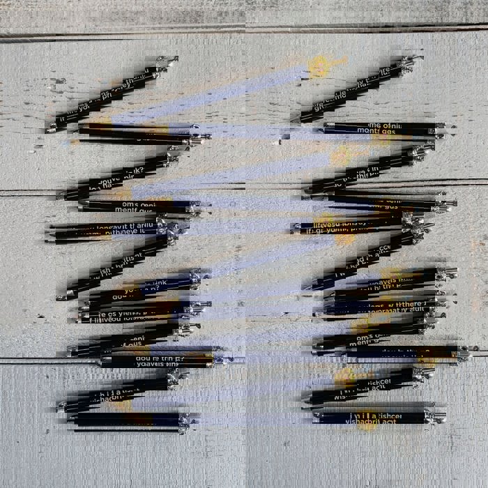 Crown Pens Set of 12 | Giftable Pens | Novelty Office Desk Supplies