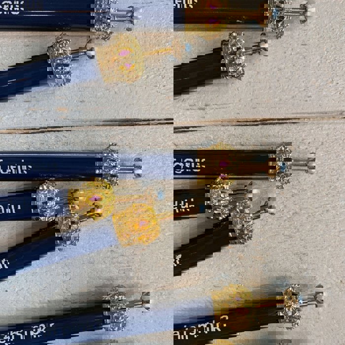 Crown Pens Set of 12 | Giftable Pens | Novelty Office Desk Supplies