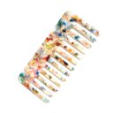 Marbled and Patterned Comb in Speckle Rainbow | Packs Flat in Handbag Marbled and Patterned Combs | Packs Flat in Handbag |  Hair Accessories