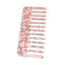 Marbled and Patterned Comb in Crystal Pink | Packs Flat in Handbag Marbled and Patterned Combs | Packs Flat in Handbag |  Hair Accessories