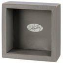 Stay Humble Gray Box Sign Set | Giftable Home Decor | 4" x 4" | Gift for Her Box Sign Set | Wall Desk Display Gift Set | 4" x 4" | Gift for Her