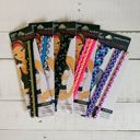 Leopard/Black Wide Braided Rope Stretch Workout Headband Packs and Singles