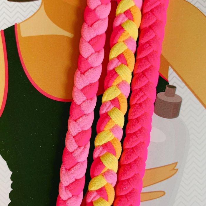 Braided Rope Stretch Workout Headband Packs and Singles