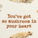 You've Got So Mushroom In Your Heart Fruit and Vegetable Puns Embroidered Tea and Dish Towels | Funny Kitchen Hand Towels