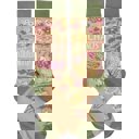 Chaos Coordinator Funny Socks in Green and Floral Jane Exclusive Mother's Day Gift Extravaganza