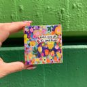 Watch Over All The Small Things Inspo Block Sign | Inspirational Wall Decor | 3" x 3" | Gift for Her Cute and Funny Graphic Wooden Box Signs with Sayings for Gallery Walls