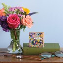 Watch Over All The Small Things Inspo Block Sign | Inspirational Wall Decor | 3" x 3" | Gift for Her Cute and Funny Graphic Wooden Box Signs with Sayings for Gallery Walls