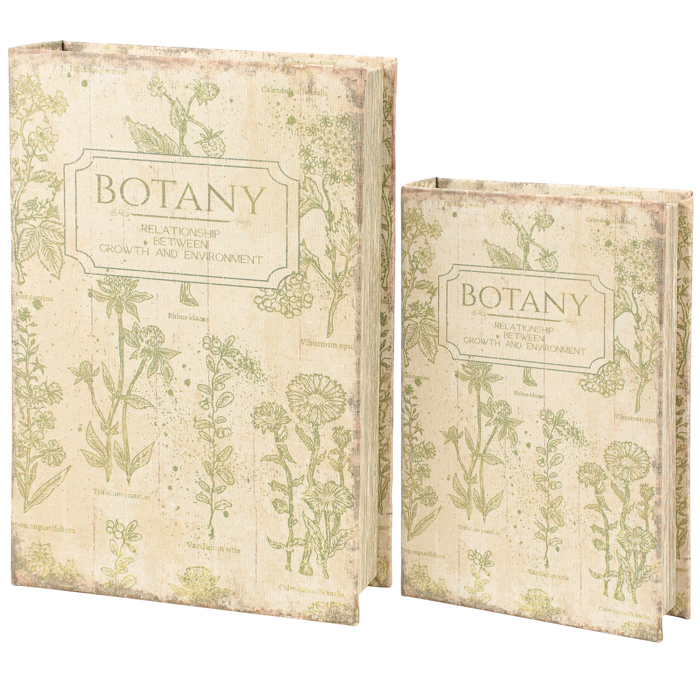 Vintage Book Box Stash Trinket Storage | Decorative Book-Shaped Storage