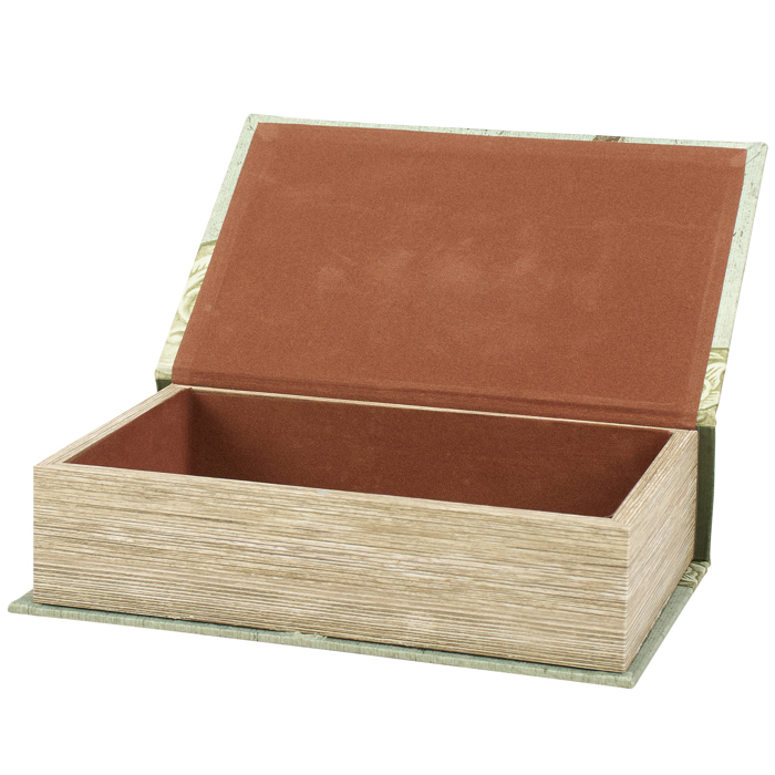 Vintage Book Box Stash Trinket Storage | Decorative Book-Shaped Storage
