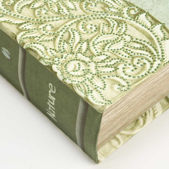 Vintage Book Box Stash Trinket Storage | Decorative Book-Shaped Storage