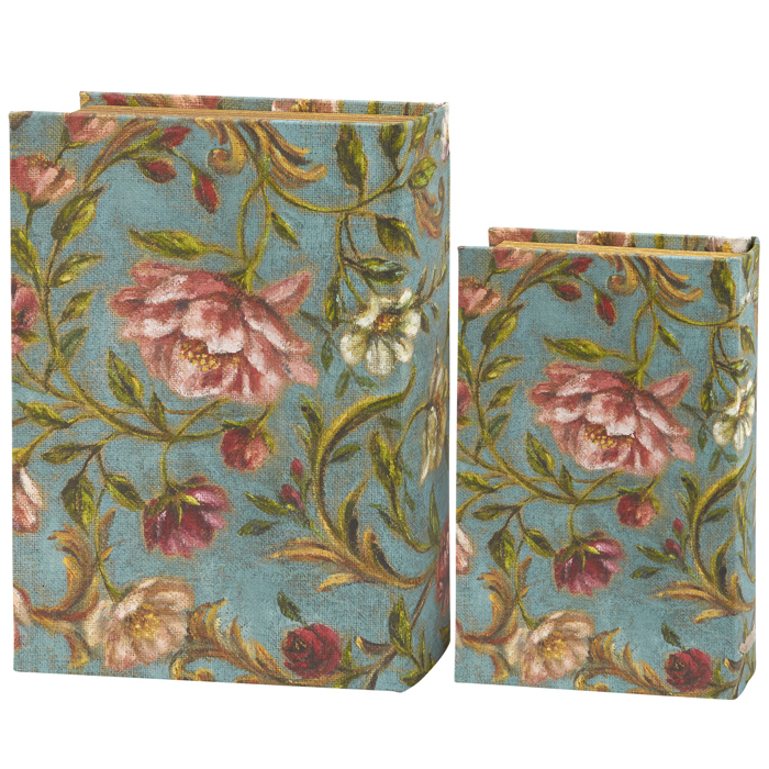 Vintage Book Box Stash Trinket Storage | Decorative Book-Shaped Storage