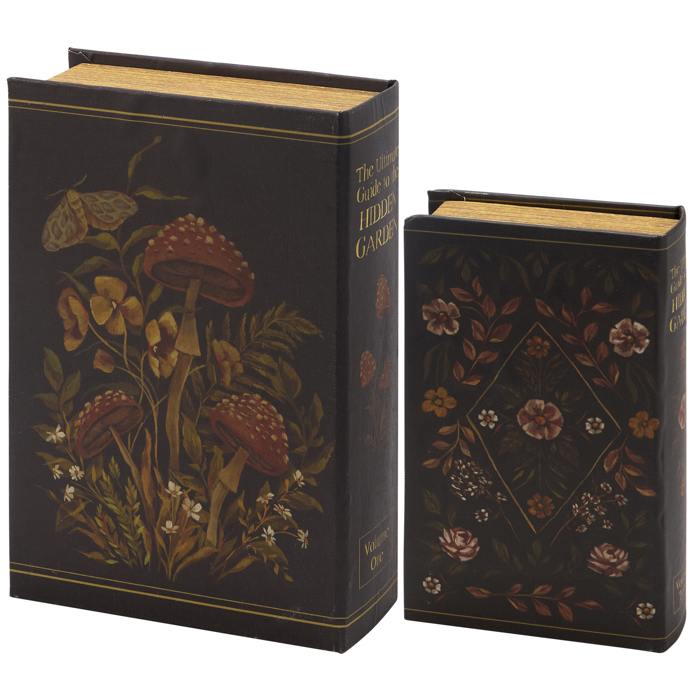 Vintage Book Box Stash Trinket Storage | Decorative Book-Shaped Storage