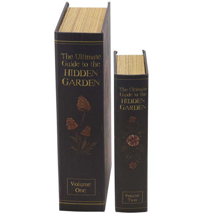 Vintage Book Box Stash Trinket Storage | Decorative Book-Shaped Storage