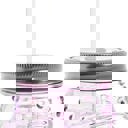 Cupcake Sipper Glass | Light Pink | Wine or Cocktail Glass with Straw for Indoors or Outdoors Jane Exclusive Mother's Day Gift Extravaganza
