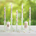 Set of 2 Boho Flowers Tapered Candle Jane Exclusive Mother's Day Gift Extravaganza