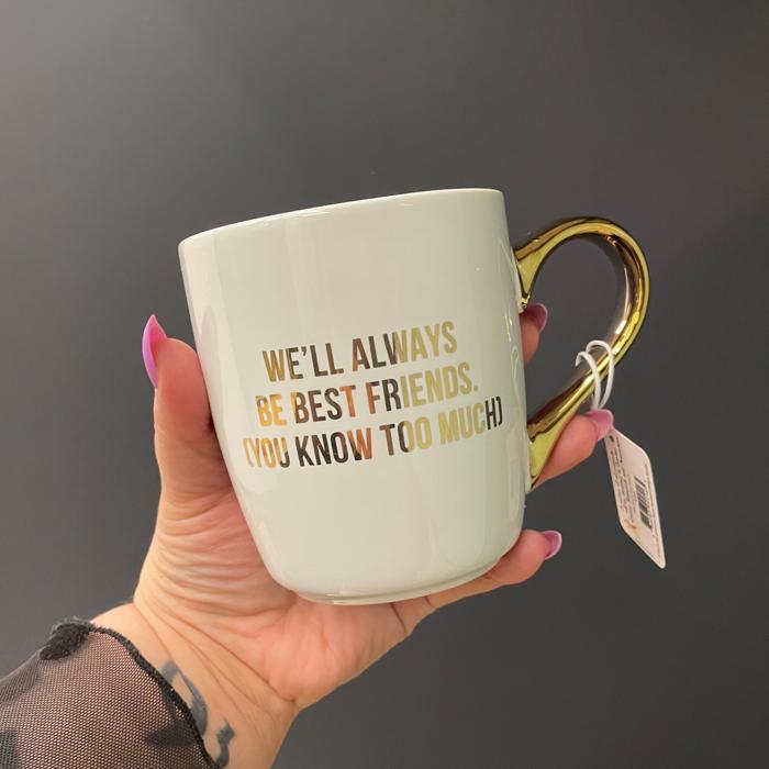 Best Friends Gold Handle Mug Plus Other Cute and Feminine Styles