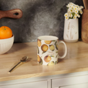 Citra Ass Down Mug in Citrus Vintage Design | Stoneware Coffee Tea Cup | 20 oz I'm Not Sleeping.  I'm Just Resting Eyes Signature Mug | Stoneware Tea Coffee Cup | 17oz