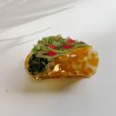 Taco Fiesta Velvet Claws Squirrel Holding Acorn Hair Claw
