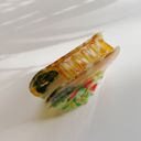 Taco Fiesta Velvet Claws Squirrel Holding Acorn Hair Claw