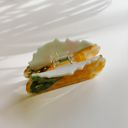 Taco Fiesta Velvet Claws Squirrel Holding Acorn Hair Claw
