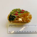 Taco Fiesta Velvet Claws Squirrel Holding Acorn Hair Claw