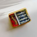 Tinned Sardines Velvet Claws Squirrel Holding Acorn Hair Claw