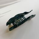 Dark Panther Velvet Claws Squirrel Holding Acorn Hair Claw