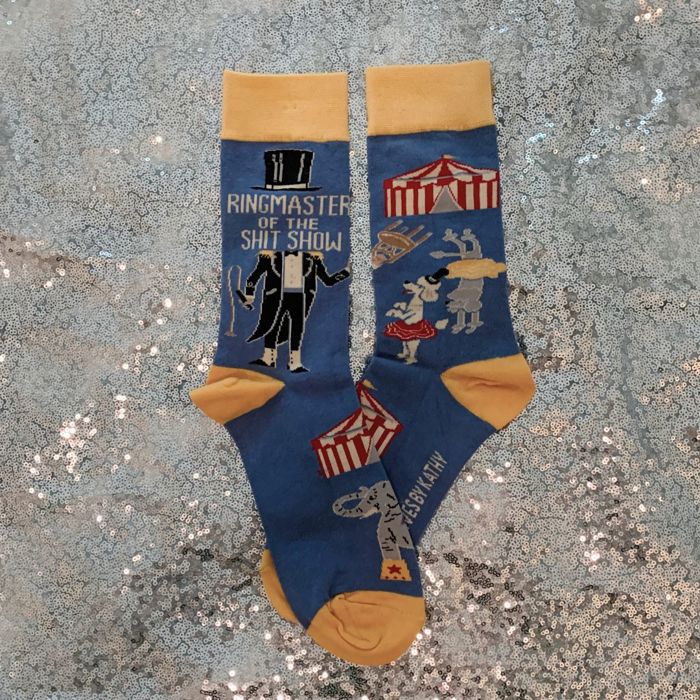 My Last Flying F@#* Socks | Colorful Novelty Unisex Socks | Gift for Her