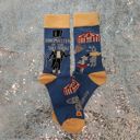 Ringmaster Of The Shit Show My Last Flying F@#* Socks | Colorful Novelty Unisex Socks | Gift for Her